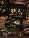 Crazy Willy’s Paydirt – Guaranteed Gold Paydirt Bag + Prospector Kit